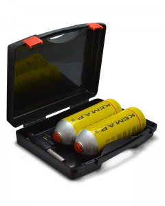 Estuche Aerogala gas Chemtane y soplete